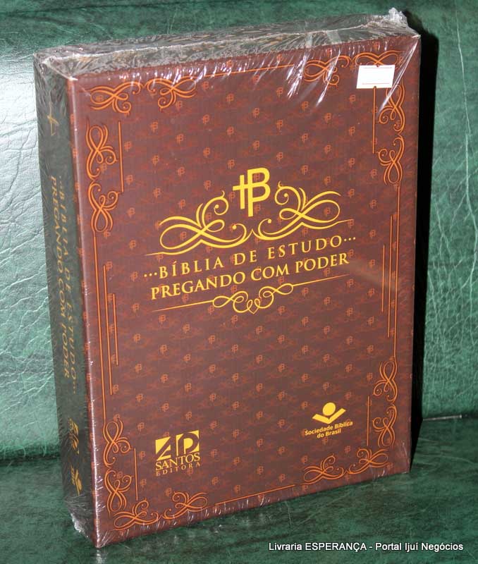Livraria-Esperanca-ExpoIjui-Negocios-Biblia-de-Estudo-Pregando-com-Poder